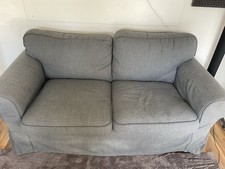 2er-Sofa  Ektorp Ikea grau