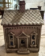 Cast Iron Penny Bank Home Farm