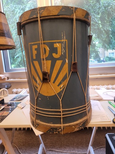 Trommel eines fdj - eines, fdj-musikzuges