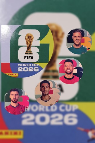 Panini 2026 sticker - 2026, große