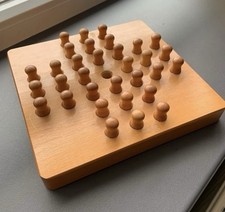 Solitaire Spiel aus massivem  Holz