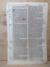 Alte Buchseiten, Endter Bibel