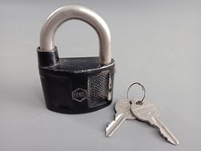 ALTES Vorhängeschloss TEWA 2x