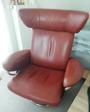 Stressless Sessel Jazz Fernsehsessel Entspannung Wohnzimmer orange-braun