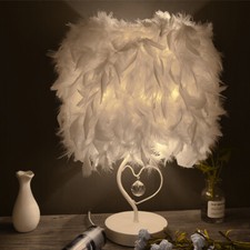 Feder tischlampe - feder,