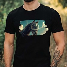 T-Shirt Herren Pferd als