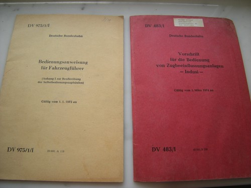 Vorschrift indusi - 2x,