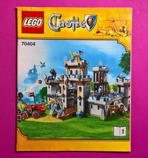 LEGO Castle 70404 King’s Castle Große Königsburg Bauanleitung [Nur Bauanleitung]