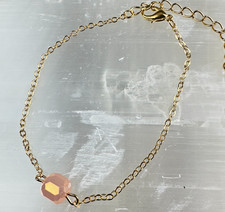 Armband Damen Gold – Armkette mit Perle  – Modeschmuck Elegant – Geschenkidee –