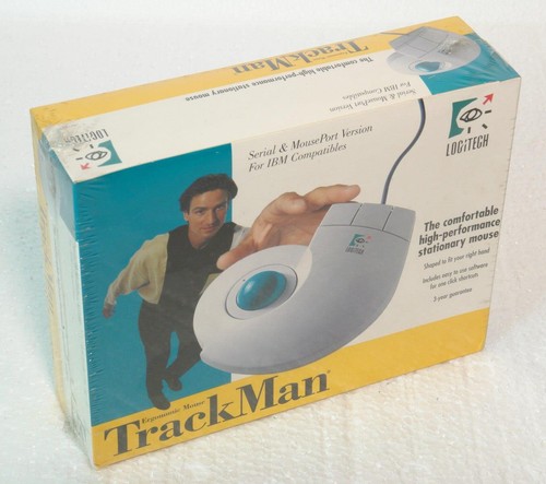 Vintage logitech trackman - trackman,