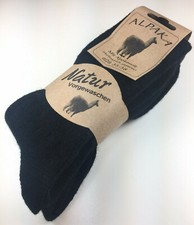 2 Paar Alpaka Schafwolle