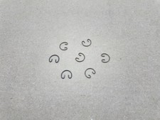 7x Kolbenbolzenclip 12mm NOS Mofa Moped Roller Kolbensicherung Hercules (39-49R)