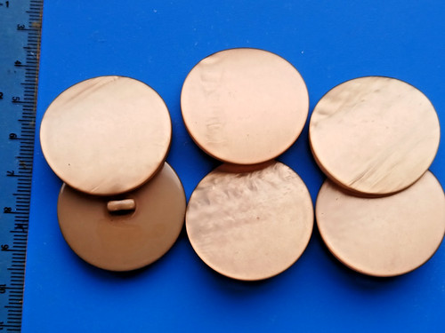Solide knöpfe gold gelb - ,