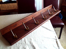 Holz Wandgarderobe massiv