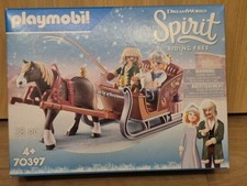 Playmobil Spirit 70397 Winterliche Schlittenfahrt Neu
