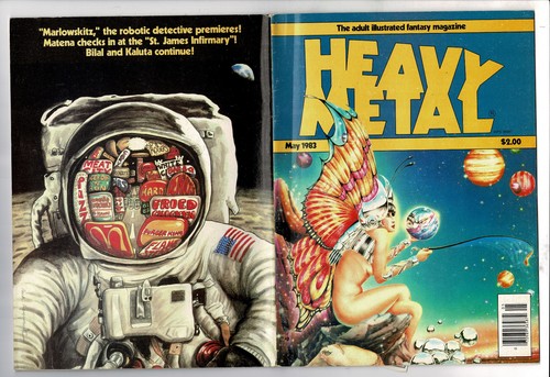 Heavy metal magazine may 1983 - magazine,