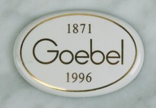 125 Jahre Goebel Porzellanmanufaktur Jubiläums-Pozellanplakette 1871 - 1996