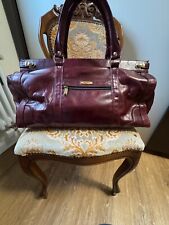 Weinroter vintage Weekender / Reisetasche / Tasche von Regent