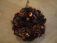 haltbarer Dekokranz/Türkranz - Markenlos - Durchm.: 25cm - NEU u. unbenutzt!