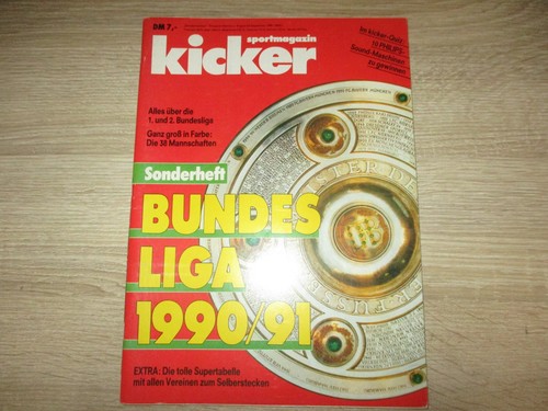 Kicker sonderheft bundesliga - sonderheft,