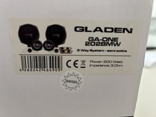 3-Wege Lautsprecher System GA-One 202 BMW mit 200 Watt von Gladen zu verkaufen.