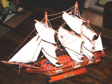 Segelboot Modell Holz Schiff