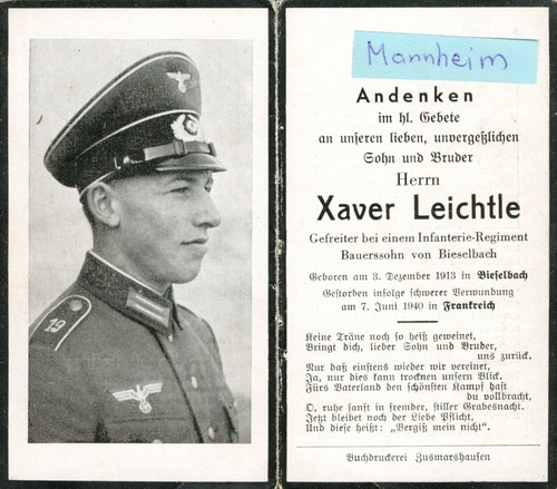 Wk2 sterbebild deathcard - sterbebild,