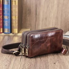 5 Farbe Leder Herren Damen