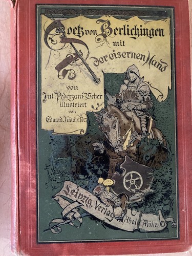 Antik buch götz von - götz,