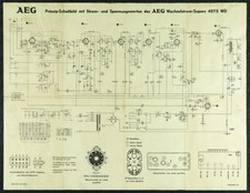 Historischer Schaltplan für