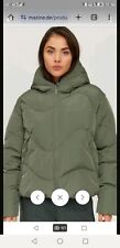 Neue grüne Puffer Winterjacke Mazine Wemoto Armedangels