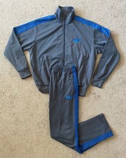 Adidas Originals Firebird OG TT Anzug Trainingsanzug grau blau Gr. L Retro TOP