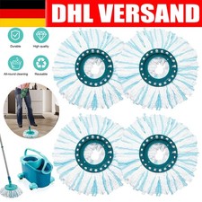 4 Stück Bodenwischer für Leifheit Clean Twist Disc Mop Ergo/Clean Twist Disc Mop