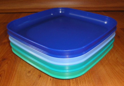 Tupperware picknick teller - 4,