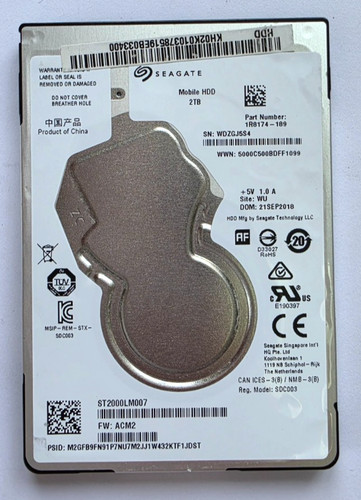 Seagate 2tb mobile - seagate, hdd