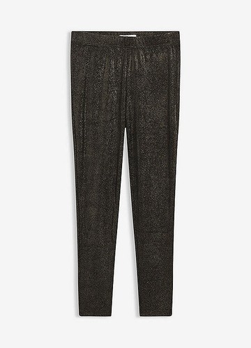 Glitzer leggings aus samt - leggings, gr