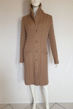 Ralph Lauren dicker weicher femininer 100% Kaschmir Strickmantel Hand  Knit