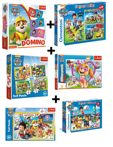 Super set puzzle paw - set:,