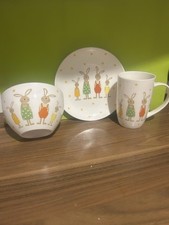 Ostergedeck Frühstücks Set