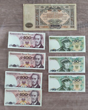 Paket 8 Geldscheine Russland Polen - REF15049J