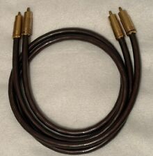 SYMPHONIC LINE RCA HIGH END KABEL mit CLEARAUDIO MPC STECKERN