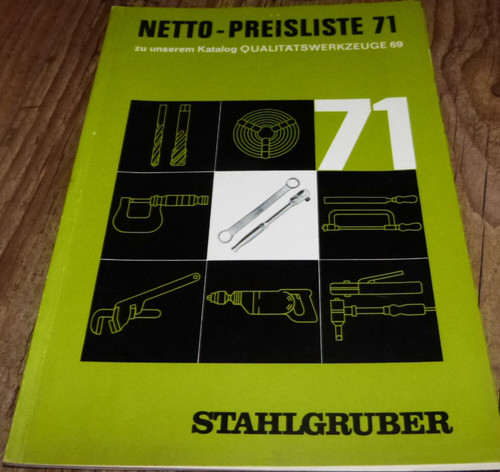 Stahlgruber netto preisliste - netto,
