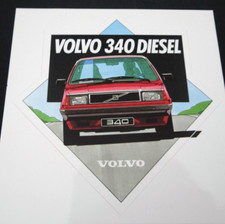 Werbe-Aufkleber Volvo 340