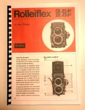DIN A4 Anleitung Rolleiflex