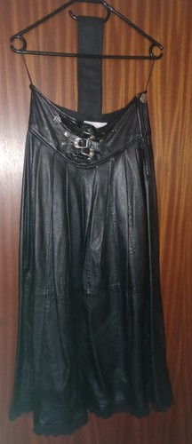 Rock nappaleder schwarz - nappaleder,