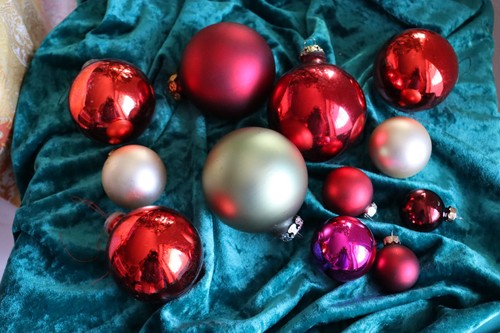 Konvolut christbaumschmuck 12 - konvolut,