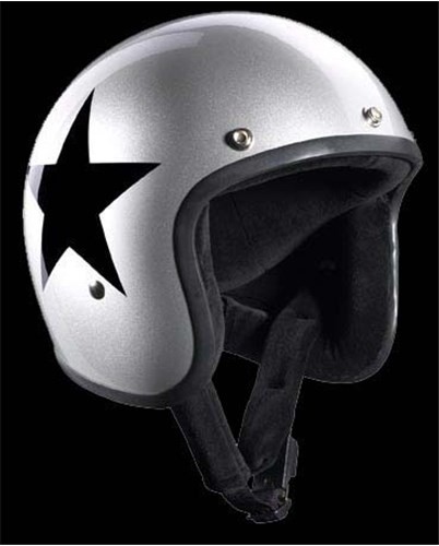 Bandit star jethelm silber - bandit,