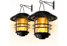 2 Stück Solarlampen Außen