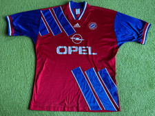 Spielertrikot Shirt Jersey Bayern München FCB 1991 1993 Adidas rot #18 Gr. L MW