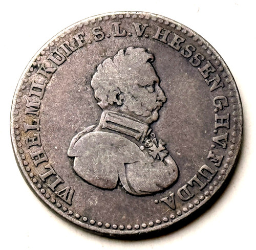 Hessen kassel taler - taler, 1828